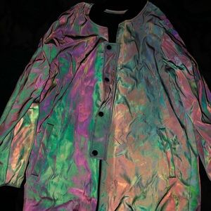 Reflective long jacket